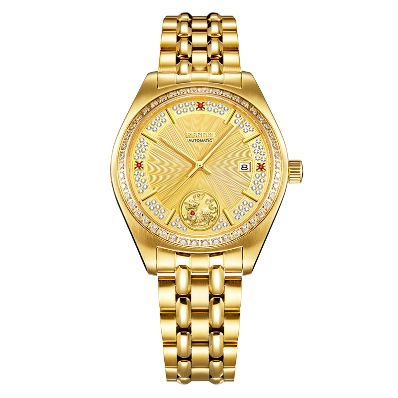 BEGEEL賓爵金麒麟男士機械腕表